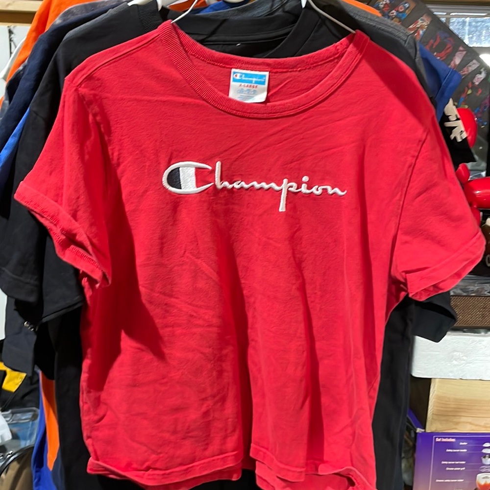 Champion TShirt Xl Women CropTop